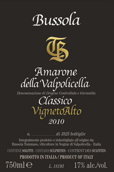 Tommaso Bussola, Amarone della Valpolicella Classico TB (2010)