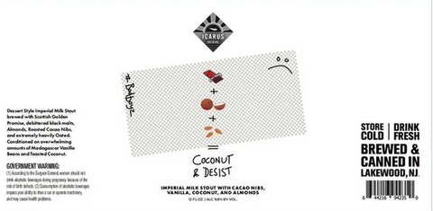 Icarus Coconut and Desist (4pk-12oz Cans)