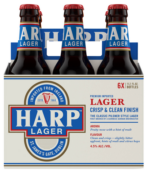 Harp Lager (6pk-12oz Bottles)