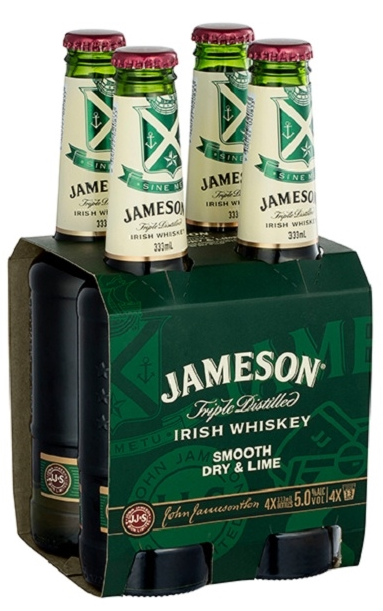 Jameson Ginger & Lime RTD (4pk-12oz Cans)