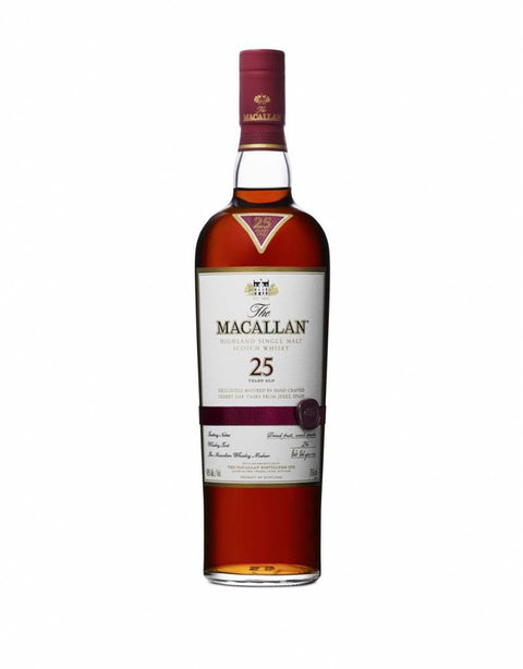 Macallan Sherry Oak 25 Year Old Single Malt Scotch Whisky 750ml