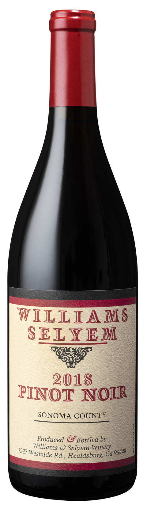 Williams Selyem Pinot Noir Sonoma Coast 2018