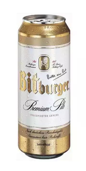 Bitburger Pilsner (4pk-16oz Cans)
