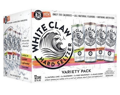 White Claw Hard Seltzer Variety #1 (12pk-12oz Cans)