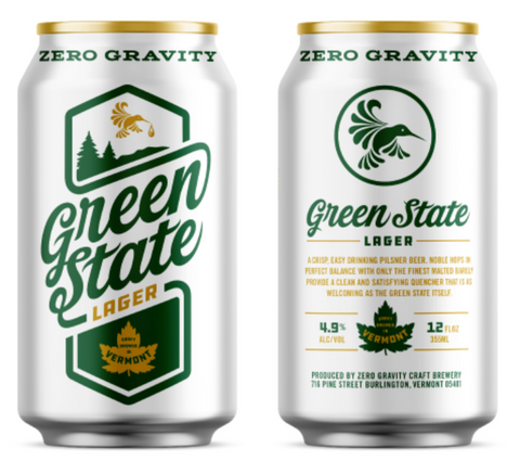 Zero Gravity Green State Lager (12pk-12onz cans)