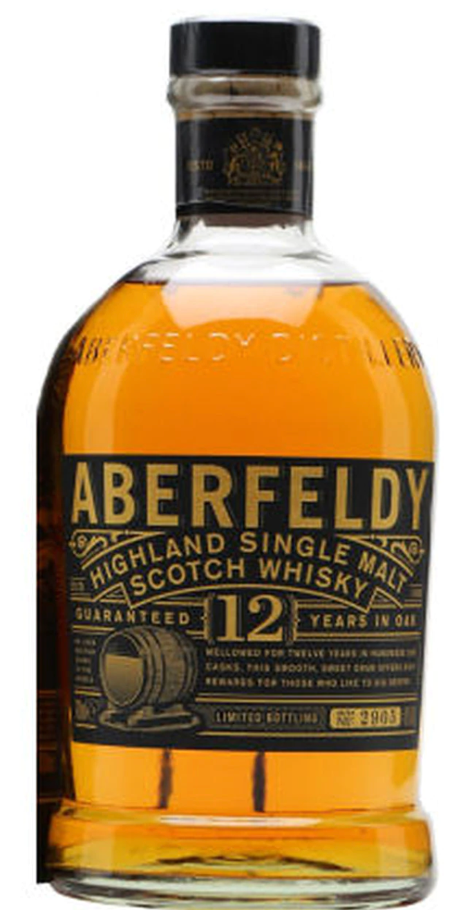 Aberfeldy 12-Year Single Malt Scotch Whisky 750ml