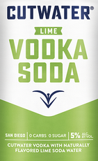 Cutwater Lime Vodka Soda (4pk-12oz Cans)