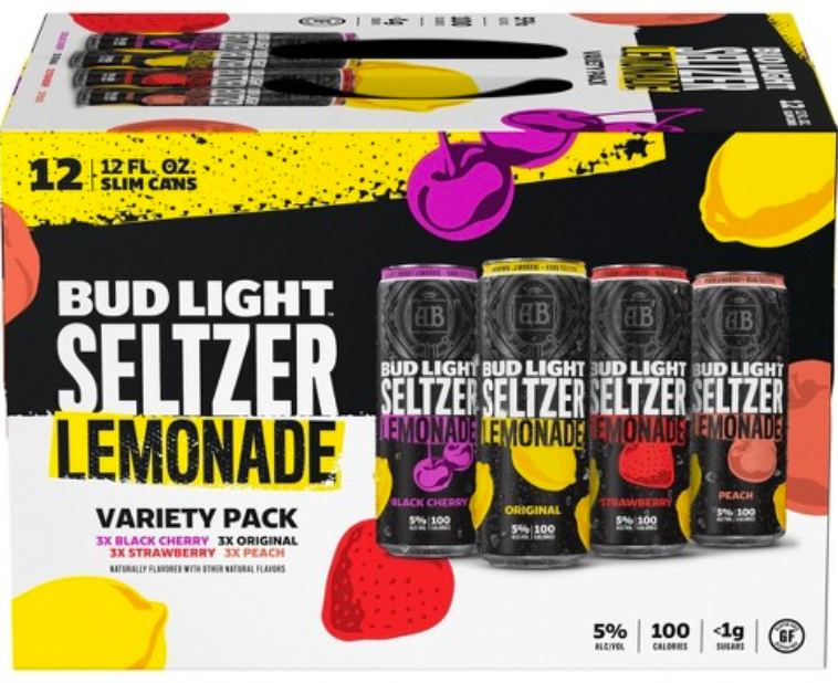Bud Light Lemonade Seltzer (12pk-12oz Cans)