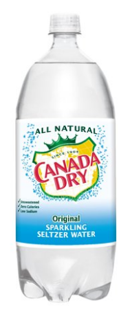 Canada Dry Seltzer Water 2L