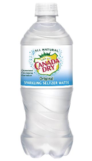 Canada Dry Seltzer 20oz Bottle