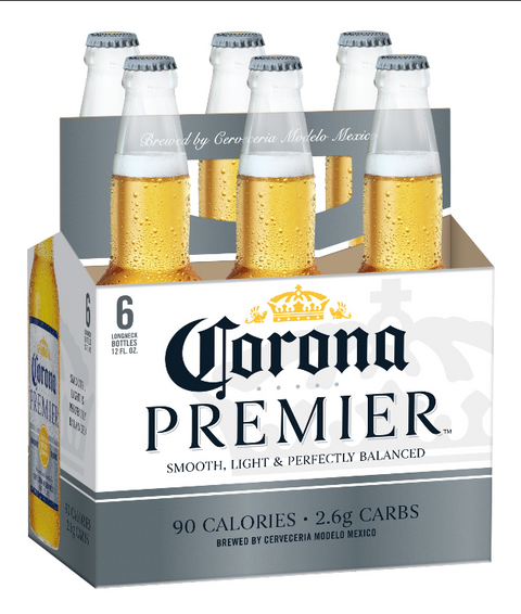 Corona Premier Mexican Lager (6pk-12oz Bottles)