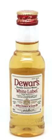 Dewars White Label Blended Whisky 50ml