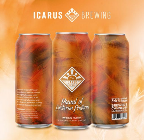 Icarus Brewing Pound of Nectaron Feathers (4pk-16oz Cans)