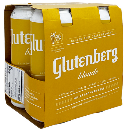 Glutenberg Blonde (4pk-16oz Cans)