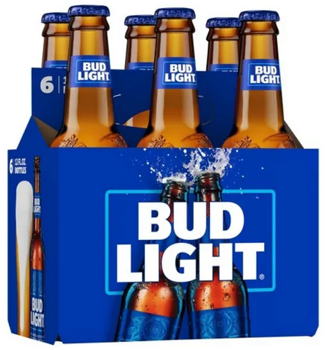 Bud Light Lager (6pk-12oz Bottles)