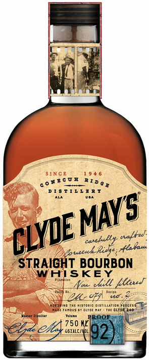 Clyde May's Straight Bourbon Whiskey 750ml