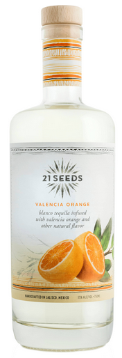 21 Seeds Valencia Orange Tequila 750ml