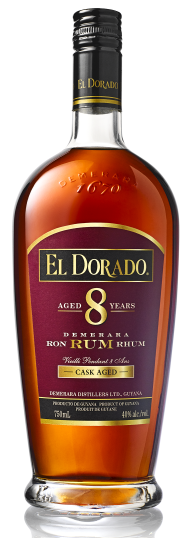 El Dorado 8 Year Guyana Rum 750ml