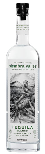 Siembra Valles Blanco Tequila 750ml