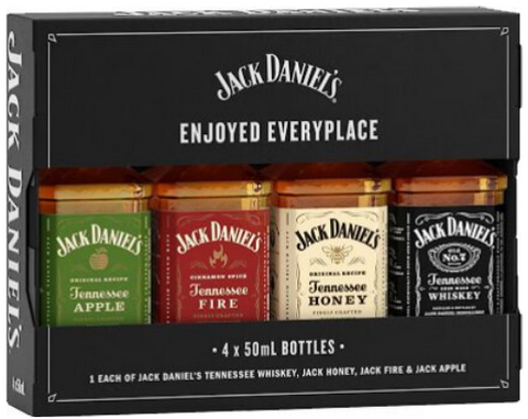 Jack Daniels Family (4pk) 50ml