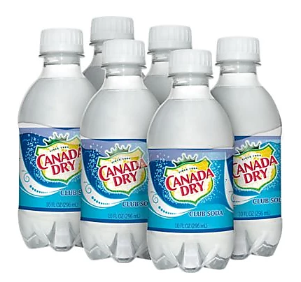 Canada Dry Club Soda (6pk-10oz)