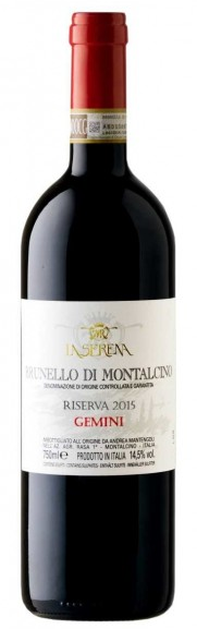 La Serena Brunello di Montalcino Gemini Riserva 2015